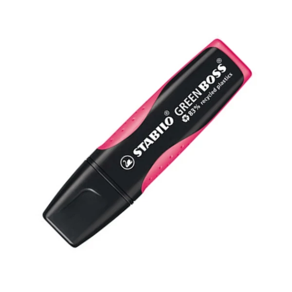 Stabilo: GREEN BOSS pink szövegkiemelő 1-5mm-es