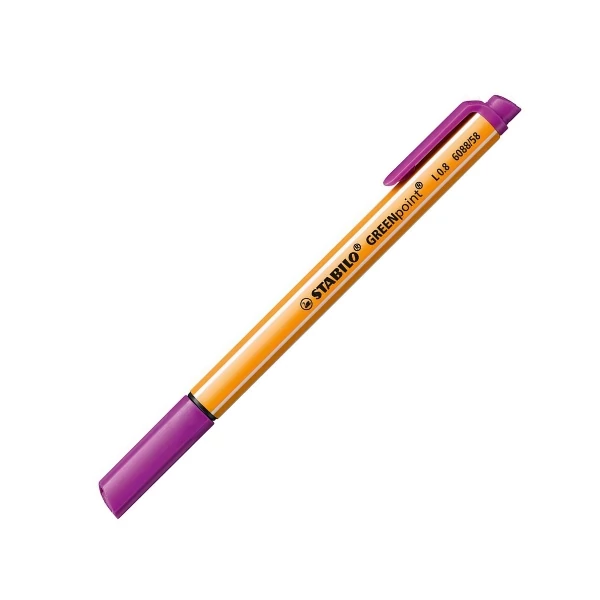 Stabilo: GREENpoint rostirón 0,8mm-es lila színben