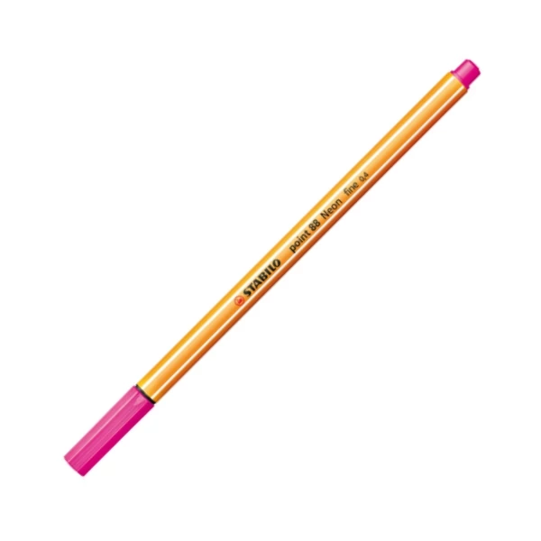 Stabilo: Point 88 tűfilc 0,4mm-es neon pink színben