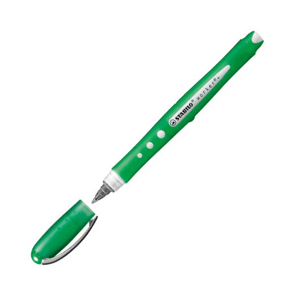 Stabilo: Worker+ Colorful zöld rollertoll 0,5mm