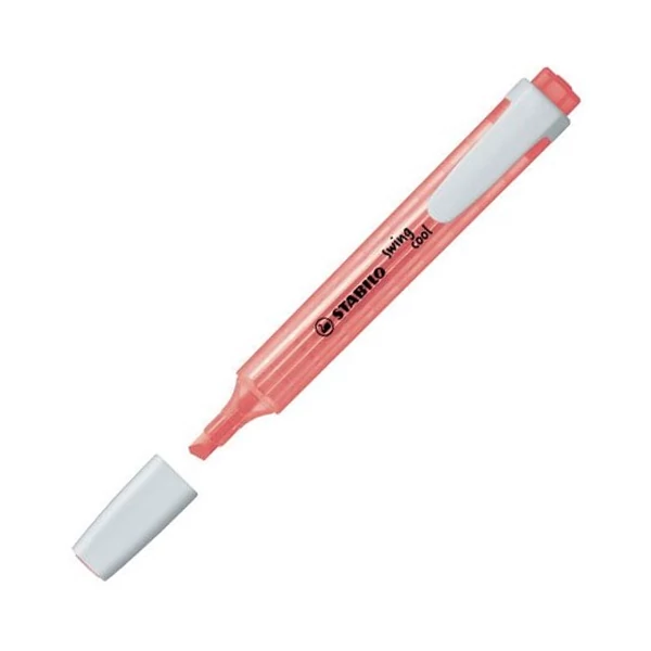 Stabilo: Swing Cool szövegkiemelő filc piros