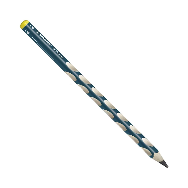 Stabilo: EASYgraph L háromszögletű grafit ceruza B petrol