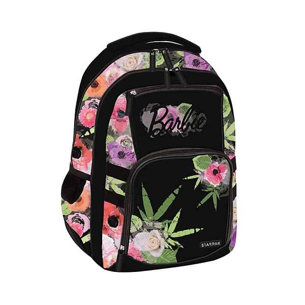 Barbie iskolatáska hátizsák fekete színben