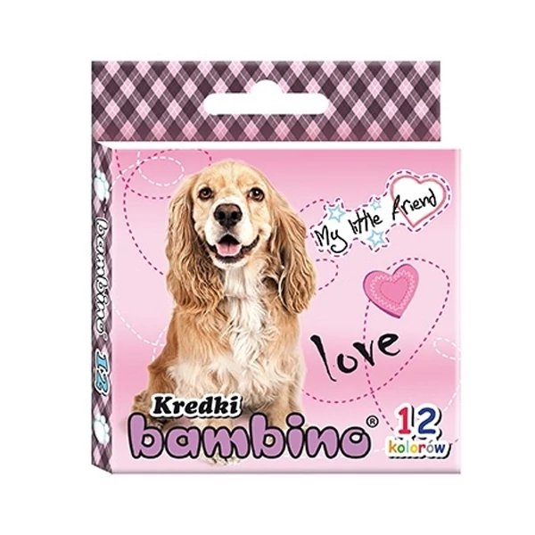 My Little Friend színes zsírkréta szett 12db-os