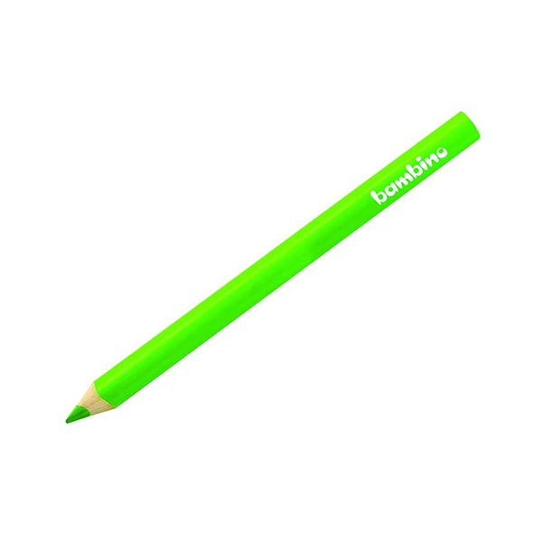 Bambino: Vastag színesceruza világoszöld színben 1db