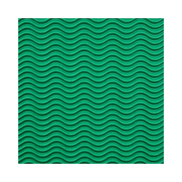 Sötétzöld dekor 3D hullámkarton B2 50x70cm 1db