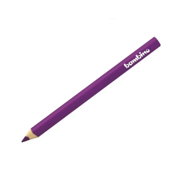 Bambino: Vastag színesceruza lila színben 1db