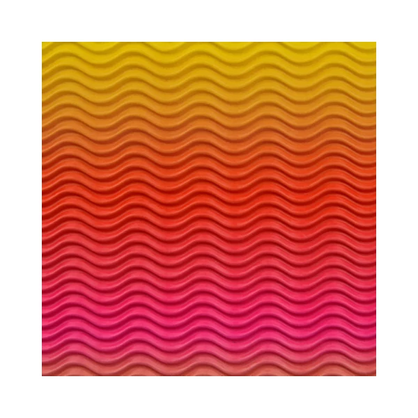 Szivárványos dekor 3D hullámkarton B2 50x70cm 1db
