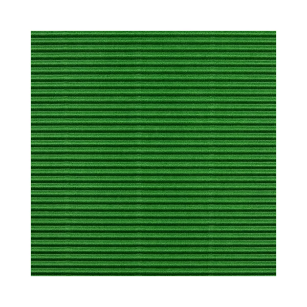 Sötétzöld 3D dekor hullámkarton B2 50x70cm 1db
