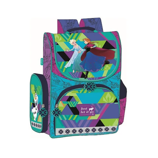 Jégvarázs Just let it go lekerekített iskolatáska hátizsák