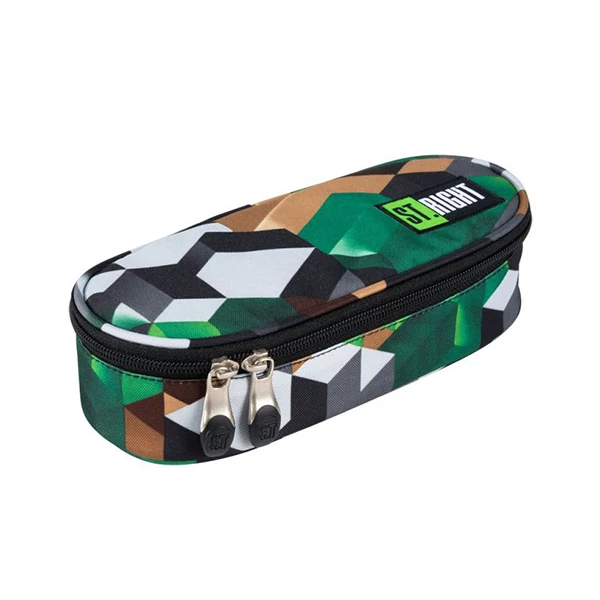 St.Right Green 3D ovális tolltartó