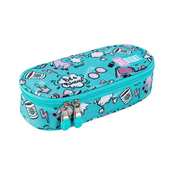 St.Right pasztell lámás ovális tolltartó