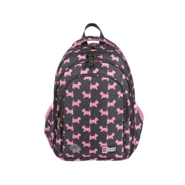 St.Right Doggies ergonomikus iskolatáska hátizsák 16"