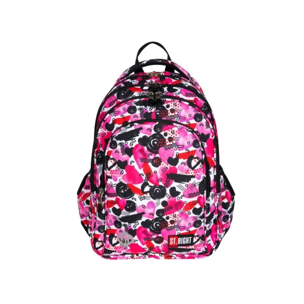 St.Right Herats ergonomikus iskolatáska hátizsák 16"