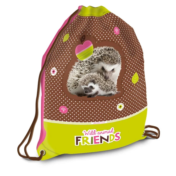 Erdő állatai - Sünis tornazsák sportzsák