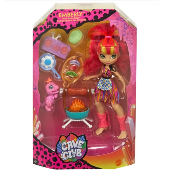 Cave Club: Emberly játékszett kiegészítőkkel - Mattel