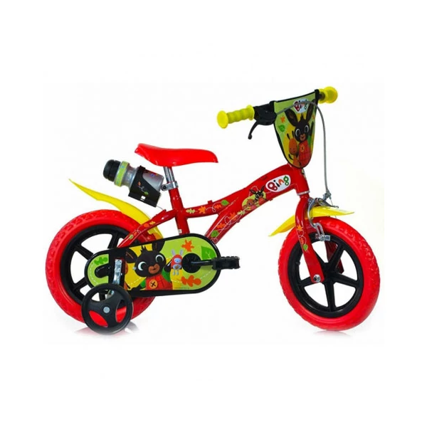 Bing piros kerékpár 12-es méretben