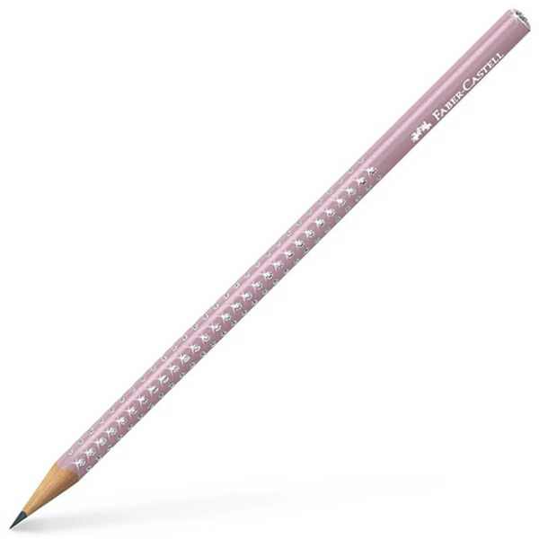 Faber-Castell: Sparkle gyöngyházfényű rózsaszín grafitceruza HB 1db