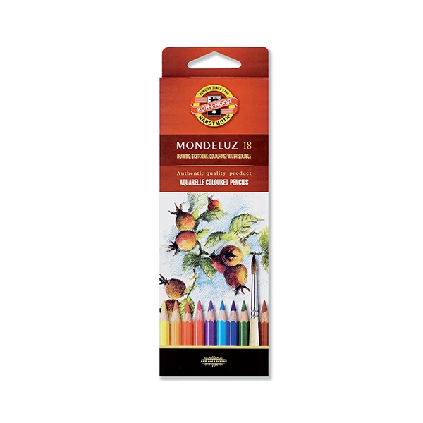 ICO: Koh-I-Noor Mondeluz 3717 Aquarell színes ceruza készlet 18db