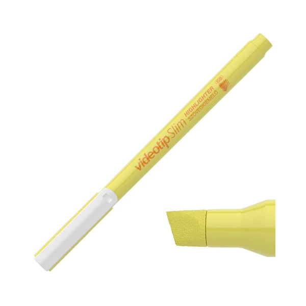 ICO: Videotip Slim szövegkiemelő pasztell sárga