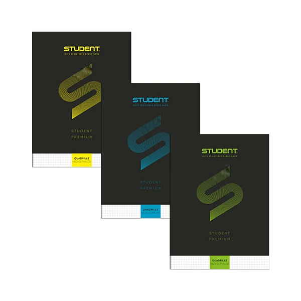 ICO: Student Prémium kockás füzet A/4