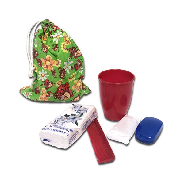 Tisztasági csomag textilzsákos