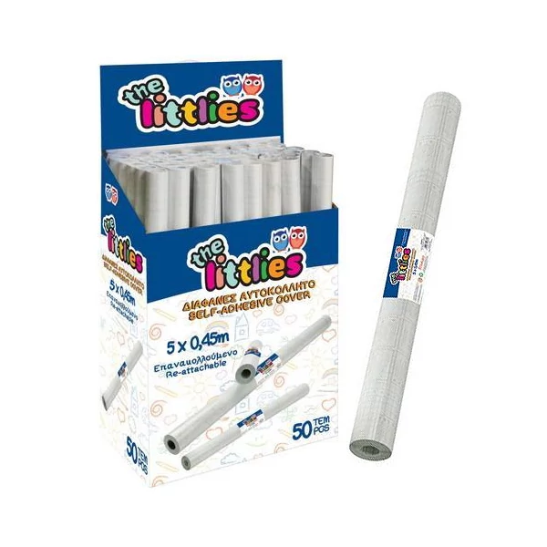 Öntapadós átlátszó tankönyvborító 5 méter