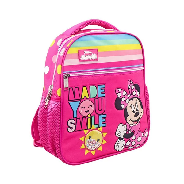 Minnie egér rózsaszín ovis hátizsák 27x10x31cm