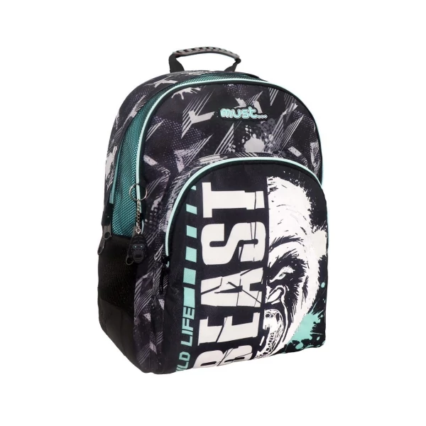 Must Energy: Beast ergonomikus iskolatáska hátizsák