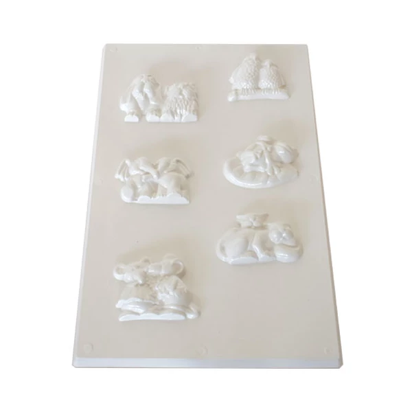 Páros figurák gipszkiöntő forma