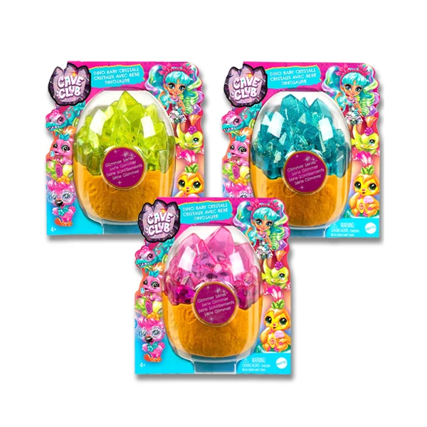 Cave Club: Meglepetés strandoló őslények kristályban - Mattel