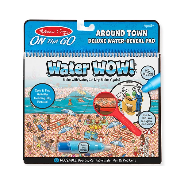 Rajzolás vízzel: A város körül kreatív játék - Melissa & Doug