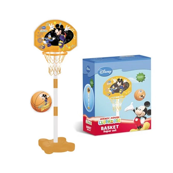 Mickey eger kosárlabda palánk és labda - Mondo Toys