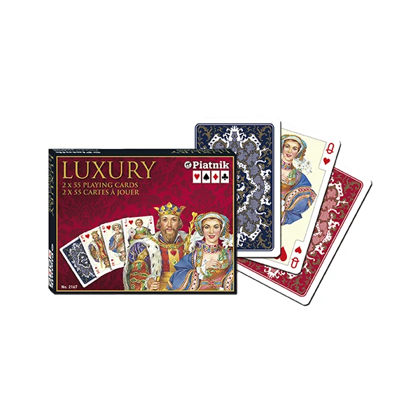 Luxus römi kártya - Luxury 2x55 lap - Piatnik