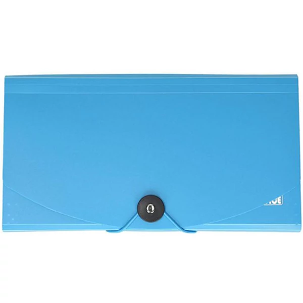 Spirit: American style kék irattartó mappa 12 rekeszes