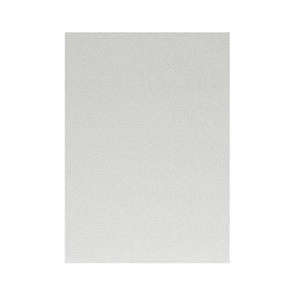 Spirit: Csillámos dekorációs habszivacs lap fehér színben A/4 1db