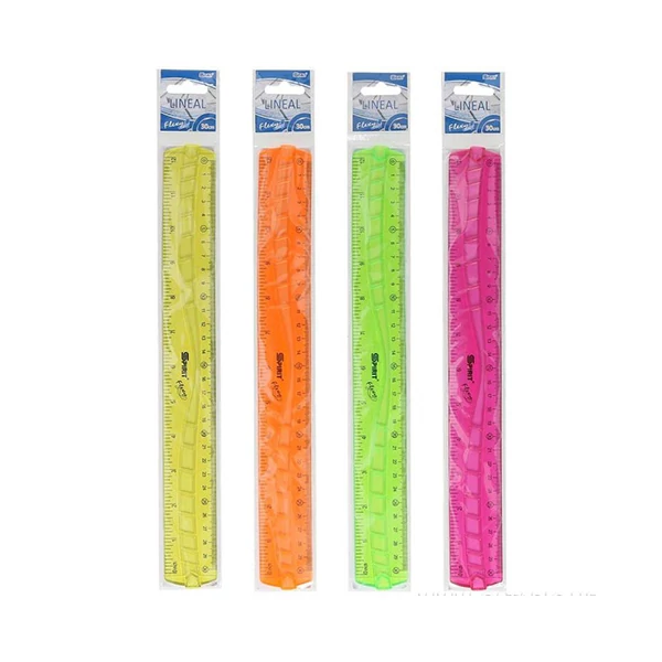 Spirit: Flexibilis vonalzó 30cm-es többféle színben 1db