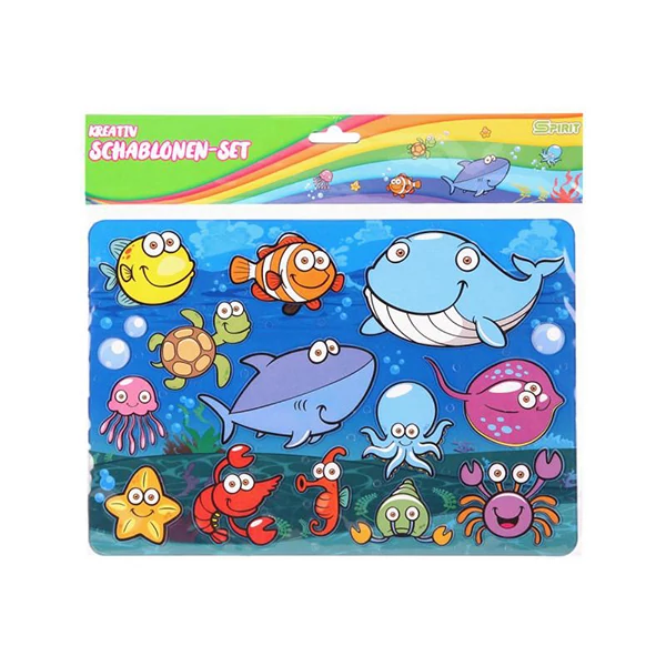 Spirit: Tenger élővilága kreatív műanyag rajzsablon