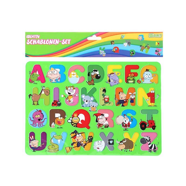 Spirit: ABC kreatív műanyag rajzsablon