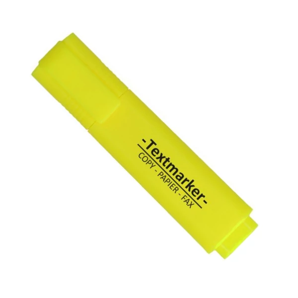 Spirit: Textmarker neon sárga szövegkiemelő 1-4mm-es vágott heggyel