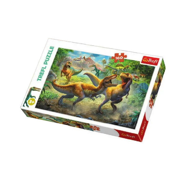 Harcoló Tyrannosauruszok 160db-os puzzle - Trefl