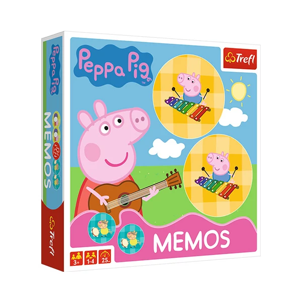 Peppa malac és barátai memóriajáték - Trefl