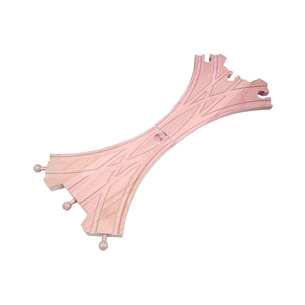 Fa X alakú vasúti sín elem