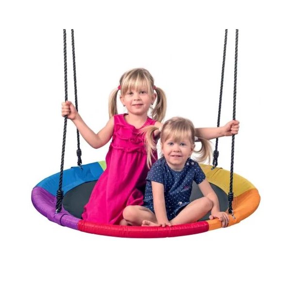 Fészekhinta 100cm-es szívárvány színű