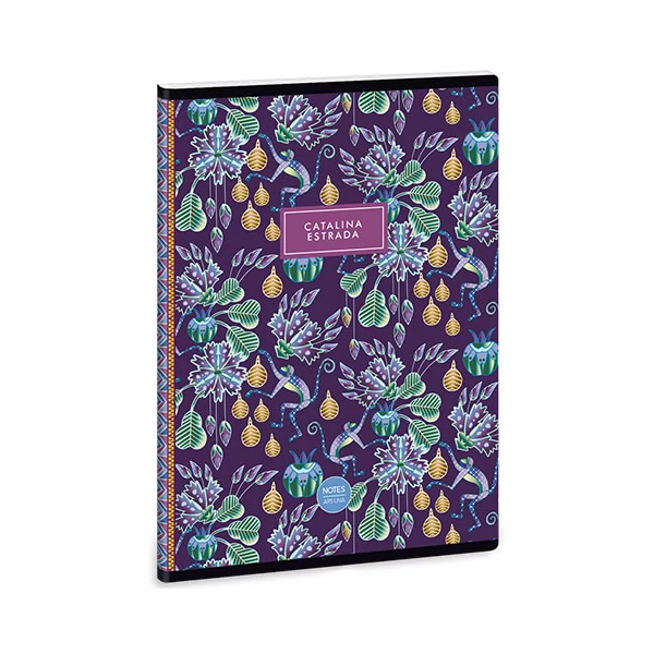 Ars Una: Catalina Estrada majmos extra kapcsos kockás füzet A/5