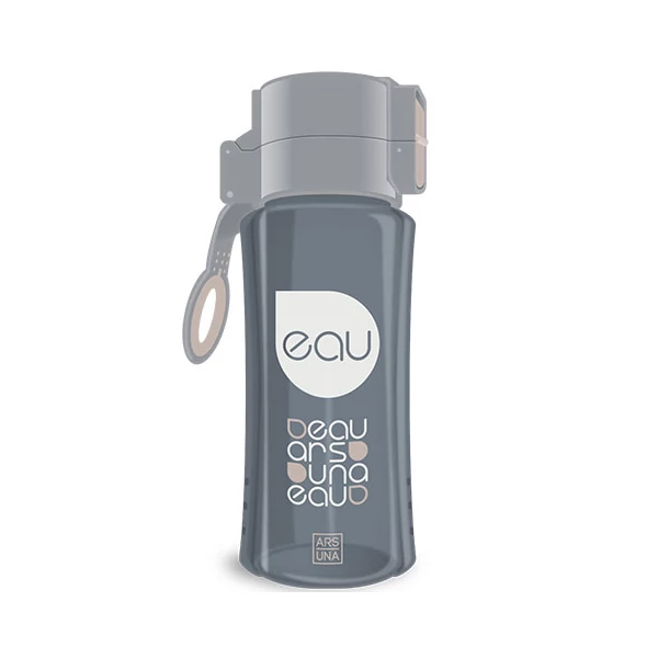 Ars Una: Világos szürke BPA mentes kulacs 450ml