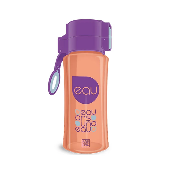 Ars Una: Lila és narancs BPA mentes kulacs 450ml