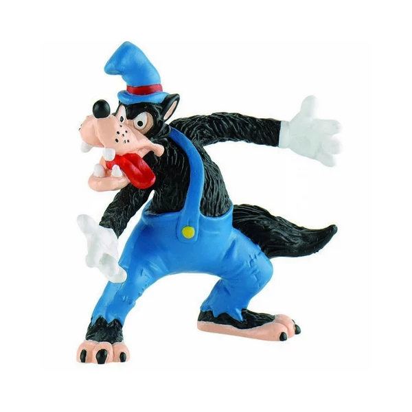 A három kismalac: Ede farkas játékfigura - Bullyland