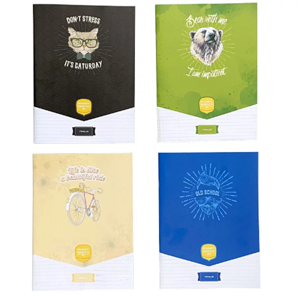 ICO: Student Art vonalas füzet A/4