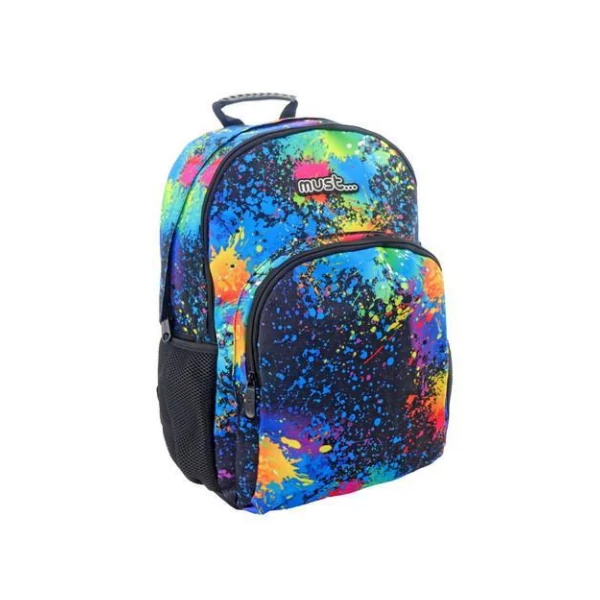 Must Color Splash iskolatáska hátizsák 45x33x16cm-es
